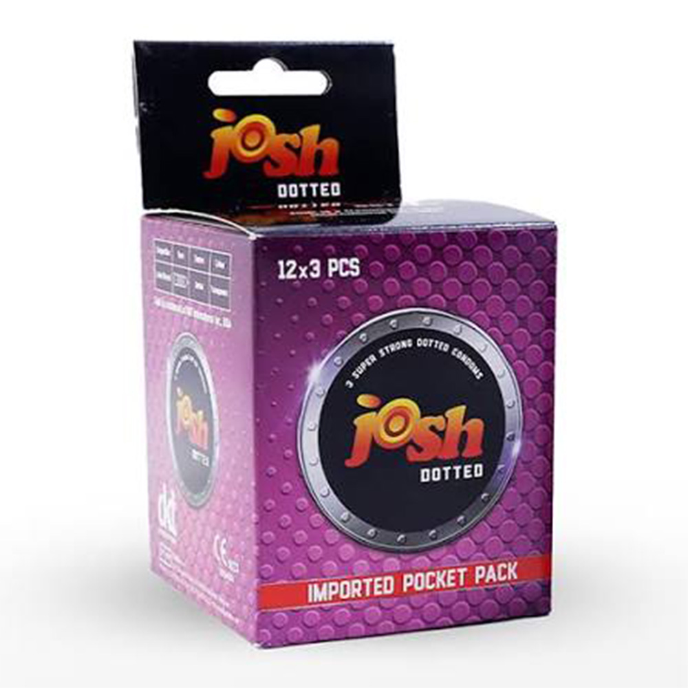 Josh (Dotted) Josh Dotted – Textured Condom for Enhanced Pleasure - Image 1
