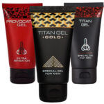 Titan Gel (Gold/Red) – Male Enhancement Gel for Stamina & Vitality